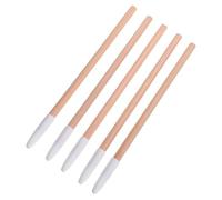 5pcs Waterproof Black Eyebrow Pencil with Hard Core Ultra Fine Tip | Smudge Resistant, Long Lasting Shaping, Wooden Body, for Gym Sessions and Skin Types