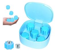 5PCS Weighted Gonggi Game Set, Gonggi stones, Korean Folk Classic Mini Grasping Stones Hand-Eye Coordination Games for Fun (5PCS+Box)