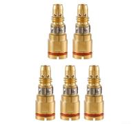 5PCS Welding Gas Diffuser DM250 For Miller For MDX Series MIG Welders, Copper Material, Replacement Part For MDX 250 Gas Systems