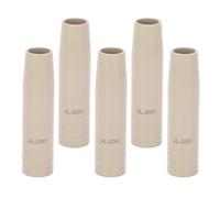 5pcs Welding Torch Nozzle Replacement Protective Welder Nozzle with Non-stick Coating (JL-200A)