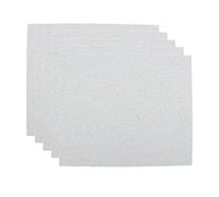 5pcs Wet and Dry Sandpaper Assorted 120/150/180/240/320/400/600/800/1000 Grit for Automotive Sanding, White, 120 Grit- 1000 grit White