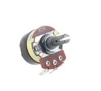 5PCS WH138-1 B5K B10K B20K B50K B100K BAdjustable Resistance Speed Regulator With Switch Potentiometer WH138 5K 10K 20K 50K 100K(20K Ohm)