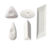 5pcs White Art Erasers for Precise Erasing - Ideal for Artists, Students, Sketching & Writing