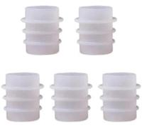 5Pcs White Cork Cover Bottle Stopper Silicone Mold,Crystal Epoxy Wine Bottle Stopper Mold,Reusable Beverage Bottle Stoppers Silicone Molds,Wine Stoppers,Kitchen and Dining Tools