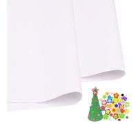 5Pcs White Eva Foam Sheets Cosplay EVA Foam 1mm Thick 50cm*90cm EVA Foam Papers for Arts Crafts DIY Project