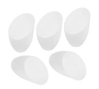 5pcs White Horseshoe Lamp Shade Cover for Table Light, Easy Install | PP Decorative Cover, Eye Friendly Glow, Living Room and Room Use, Replacement Fit for E27