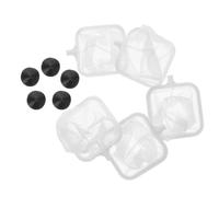 5pcs White Nylon Fish Tank Separator Net for Breeding | Hanging Design, Water Flow Friendly, Large Mesh Format, Easy Mounting on Aquarium Glass