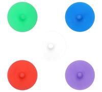 5pcs Wide Mouth Mason Jar Lids, Pickle Pipes Silicone Mason Jar Fermentation Lid Mason Jar Cover for Kitchen Sauerkraut Kimchi Cellar