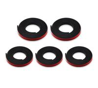 5pcs Window Grid Kit, 32.8ft Black Self-Adhesive Peel and Stick Molding Trim Window Grille Inserts Grid Kit DIY Decorative Strips PVC Strip Molding Trim for Windows Door Frames Home Decoration