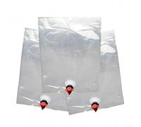 5Pcs Wine Purse Replacement Bags, Replacement Bags For Bag In Box Drinks Container/Wine Dispenser for Picnic Camping Hiking - 5 Litre