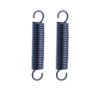 5Pcs Wire Dia 0.4mm Open Hook Tension Spring Pullback Coil Extension Springs Draught Spring OD 3/4mm L10-60mm(45mm,4mm-5Pcs-0.4mm)