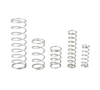 5pcs Wire Dia 0.9mm Stainless Steel Return Spring OD 5-11mm Shock Absorbing Compression Springs Length 10-50mm(45mm L,10mm OD-0.9mm WD)