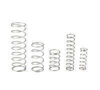 5pcs Wire Dia 1.2mm Stainless Steel Return Spring OD 14-22mm Shock Absorbing Compression Springs Length 10-50mm(20mm L,18mm OD-1.2mm WD)