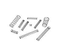 5pcs Wire Dia 1.4mm Outer 8/9/10/11/12/13/16/20/22/24mm Length 90/100mm Spring Steel Y-shaped Compression(1.4mm(5pcs)/90mm,18mm)