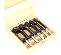 5pcs Wood Tenon Maker Dowel Pocket Hole Plug Cutter, Woodworking Drill Bit, Suiatble for Making 3/8" 1/2" 5/8" 3/4" 1"