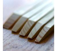 5PCS Wooden Sealant Finishing Tool | Wooden Caulking Tool | Wooden Mastic Tooling Sticks For Smoothing Mastics And Sealant | Caulk Spreader Tool | Silicone Sticks for Mastic