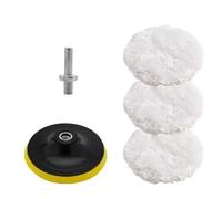 5pcs Wool Polishing Pads Car Polishing Pad Buffing Pads Quick Scratch Removal & Gloss Boosting For Home Appliance Care Fine Detail