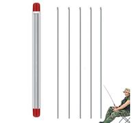 5pcs Worm Bait Needle,Lure Bait Needle,Stainless Steel Bait Needle,Hook Needle | Hollow Fishing Tool Drill, Carp Bait