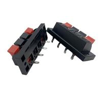 5Pcs WP4-10 4Pole Speaker Connector 4Position Load Spring Aging Test Clip Terminal Socket Adapter