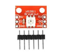 5pcs WS2812 RGB LED Module Board for 5050 LED - High Brightness, Independent Color Control, Series Connection Capability, for Projects and Lighting Decorations