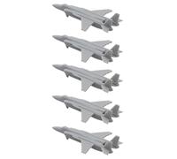 5pcs Yak-141 Freestyle Fighter Plane Resin Model 1/2000-1/200 | Yak-141 3D Resin VTOL Boats Fighter Plane Model for Cold-War Navy Diorama Military Aviation Model Collection (1/1500 (10.5mm)
