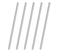 5PCS Youzzei Round Steel Rod, HSS 2.6mm x 150mm Metal Rods Bar