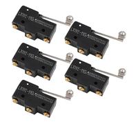 5pcs Z-15GW2-B Limit Switch SPDT 3-pin Momentary Roller Rocker For Machine Tools Home Appliances DIY(LXW5-11G1)