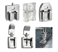 5Pcs Zipper Foot for Sewing Machine, Includes Walking Foot & Invisible Zipper Foot, Compatible with Brother, Singer, Janome & Other Low Shank Machines