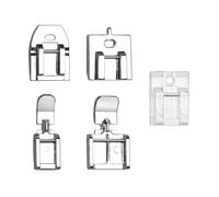 5Pcs Zipper Foot for Sewing Machine, Invisible Zipper Foot Accessories Compatible with Brother Singer Janome Household Low Shank Sewing Machines