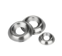 5pcs304 Stainless Steel Washers, M3 M4 M5 M6 Bowl Type Conical Washer Countersunk Washers Concave-Convex Hollow Fisheye Gasket(M3x11x2.5mm)