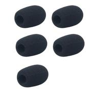 5Piece Mic Foam Filter Windshields Cancelling Sponges Covers Secures Fit Lectures Presentations Corporate Event Professional Microphone Wind Guard Sponges