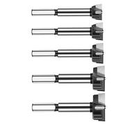 5Piece Wood Drill Bit Forstners Drill Bit With Centering Point For Enhances Performances In Woodworking Projects High Speed Steel