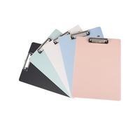 5Pieces Clip Board 12x8.6Inch Clipboard Document Holder with Hanging Hook for Office School Classroom Cafe Restaurant Document Holder Clipboard