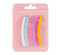 5Pieces Eyelash Perm Silicone Eye Pads Eyelash Lash Lifting Curler Patches Tool Under Eye Pads Silicone Reusable Eye Pad