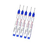 5Pieces Practical Marking Pen Collection with Quick Dry Formulas and Calibration Strips Colorful Pen Texture Permanent Waterproof Marker