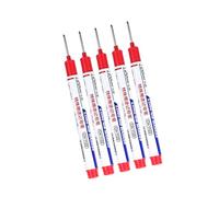 5Pieces Practical Marking Pen Collection with Quick Dry Formulas and Calibration Strips Colorful Pen Texture Woodworking Marking Pen