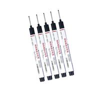 5Pieces Practical Marking Pen Collection with Quick Dry Formulas and Calibration Strips Colorful Pen Texture Permanent Waterproof Marker