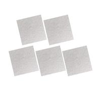 5Pieces Replacement Plates Thickened Sheets Microwave Oven Micas Sheet Guide Covers Plate for Efficient Heating Insulation