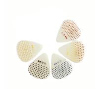 5Pieces Textured Grip Fluorescent Guitar Picks 6 Hour Glow ABS Texture Professional Suitable for Live Shows Rehearsals Guitar Plectrums