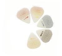 5Pieces Textured Grip Fluorescent Guitar Picks 6 Hour Glow ABS Texture Professional Suitable for Live Shows Rehearsals Guitar Picks