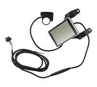 5pin M5 LCD Display Screen for Electric Bikes and Scooters Speedmeter with ODO Trip Timer Battery Level Assistant Mode Error Code Readout