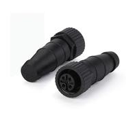 5pin NMEA 2000 M12 Female Resistor Male Micro Termin Terminator Connector Resistance Adapter(2 pcs Female (B))