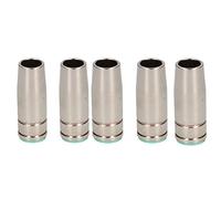 5PK Conical Nozzle Shroud Binzel Style Welding Welder MIG MB25 Gas Push On