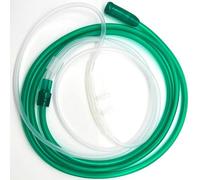 5pk High Flow Adult Oxygen Cannula w/Soft Curved Prongs & 2Ft Crush Resistant Tubing