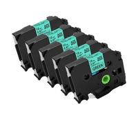 5PK Label Tape Compatible With P3100 E1000 Pro Ribbon Label Maker Refurbish Refurbish Refurbish Refurbish Refurbish Refurbish Refurbish Refurbish printer TZe-231 TZe-631(Black on Green)