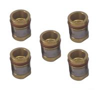 5pk MIG Welding Gas Diffuser Adapter 169729 Compatible with For Millermatic M1015 and For Hobart H Series Welding Machines