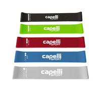 5PK Mini Loop Resistance Band 5cm Wide*circumference 60cm Resistance Bands for Working Out, Elastic Exercise Loop Bands for Physical Therapy, Yoga, Pilates, and Home Workouts, Strength Bands for Booty