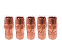5PK N5818C Welding Nozzle for Large Centerfire MIG Gas Systems 58 Length with 18 Recess Compatible for Bernard and