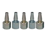 5pk Schrader Profile 17 Series Male Fitting 1/4"BSP Female Thread Air Line Hose