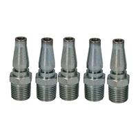 5PK Schrader Profile 17 Series Male Fitting 1/4" BSP Male Thread Air Line Hose